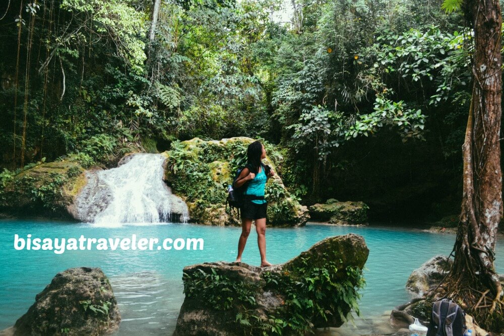 Waterfalls in Alegria, Cebu